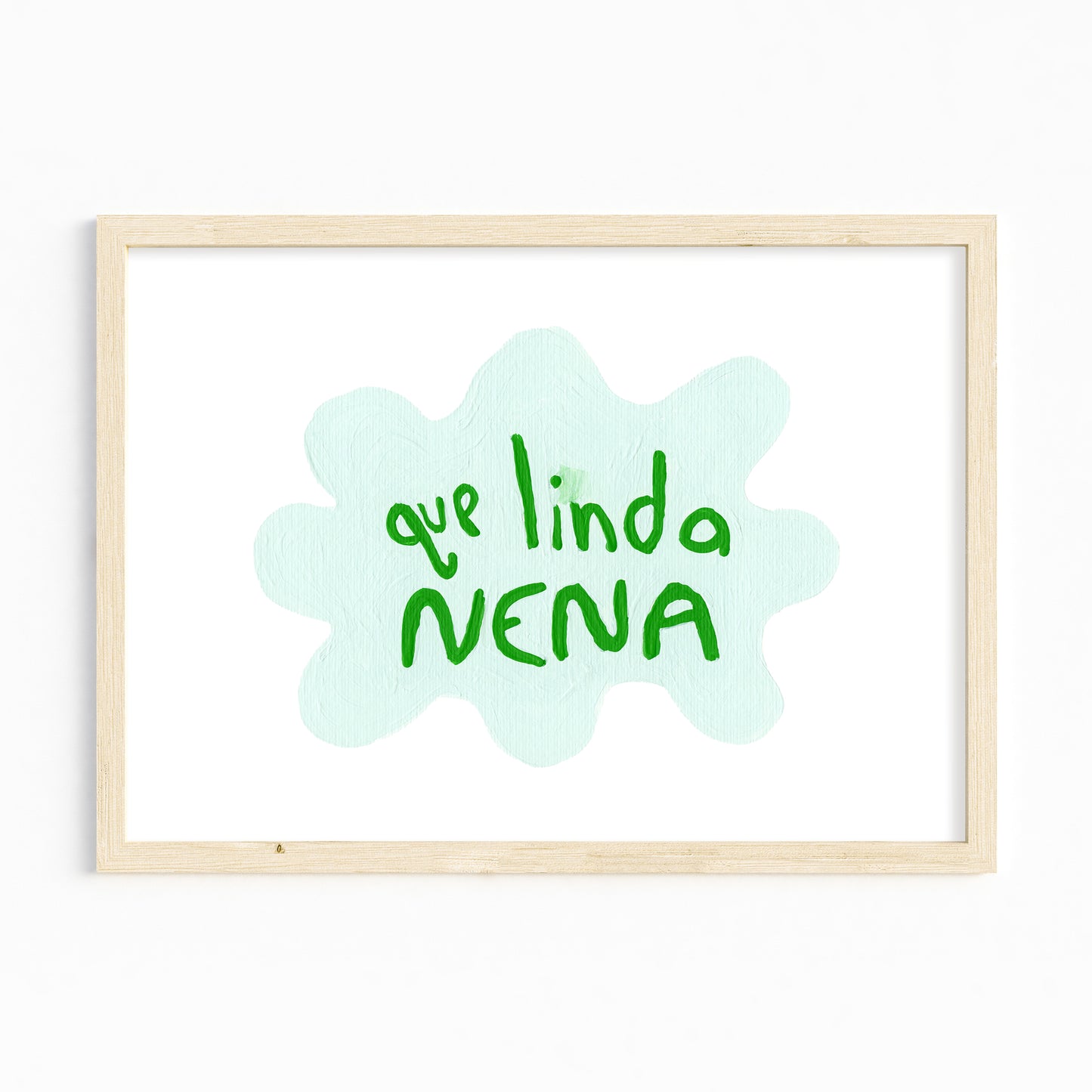 'Que Linda Nena' Limited Edition Print