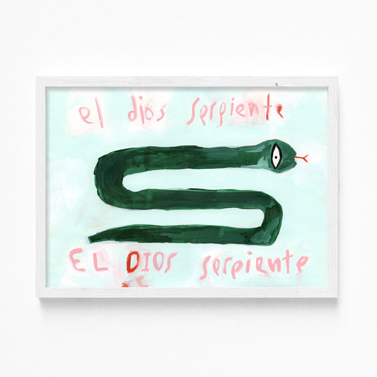 'El Dios Serpiente' Limited Edition Print