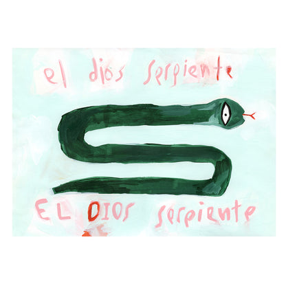 'El Dios Serpiente' Limited Edition Print