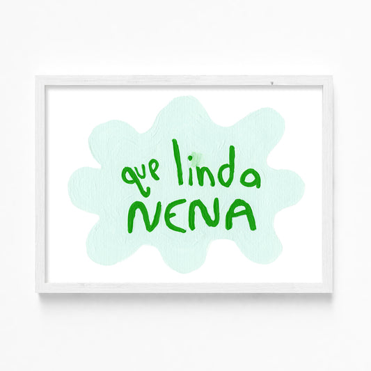 'Que Linda Nena' Limited Edition Print
