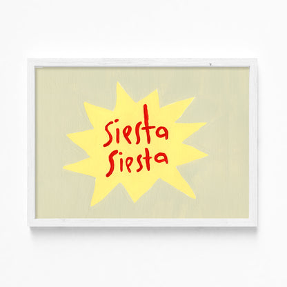 'Siesta Siesta' Limited Edition Print