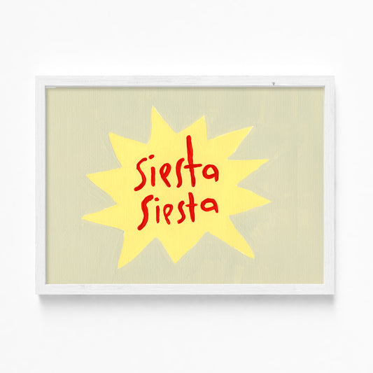 'Siesta Siesta' Limited Edition Print