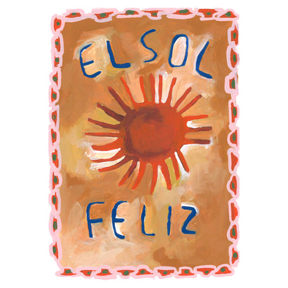 'El Sol Feliz' Limited Edition Print